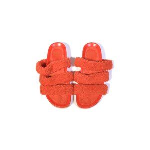 CHARLOTTE STONE Sandals Pimento 'Dolly' Puff SANDALS Womens Size 9